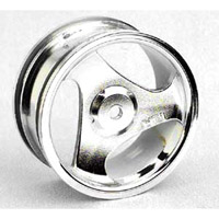 HPI 26mm 3-Spoke Sedan Rims, Chrome (2)