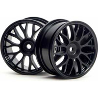HPI Mesh Sedan Rims-26mm, Black (2) (0mm Offset)