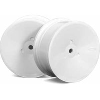 HPI Aero Dish Rims-24mm, White (2) 