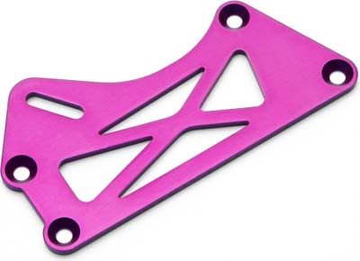 HPI R40 Mid Brace, 2mm Purple Aluminum