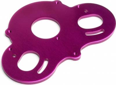 HPI E-Savage 3.0mm Motor Plate, Purple