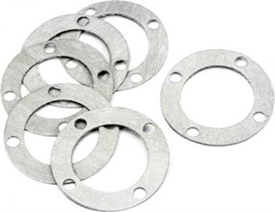 HPI Savage Flux Diff Case Washers, .7mm (6)
