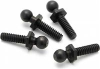 HPI Sprint 2 Flux 4-40 Hex Socket Balls-4.3 x 20mm, Black (4)