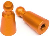 HPI Cup Racer FiXIng Balls, 4.3 x 15mm (2)
