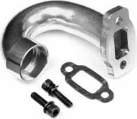 HPI Baja 5B Exhaust Manifold, Aluminum For Hpi86690