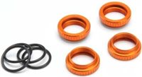 HPI Cup Racer Threaded Shock Body Shock Adjustment Nuts (4)
