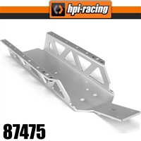 .HPI Baja 5B Main Chassis, Silver Anodized Aluminum
