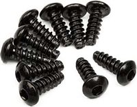 HPI Cup Racer Tp Button Head Hex Socket Screws, 3 x 8mm (10)