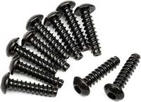 HPI Cup Racer Tp Button Head Hex Socket Screws, 3 x 12mm (10)