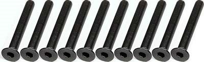 HPI Cup Racer Flat Head Hex Socket Screws, 3 x 24mm (10)