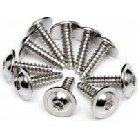 HPI Cup Racer Tp Flanged Hex Socket Screws, 2.6 x 10mm (10)