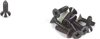 HPI Tp Flat Head Screws, 4 x 15mm (10)