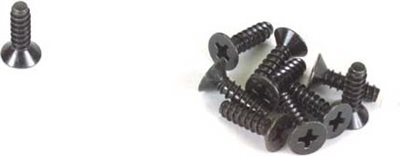 HPI Tp Flat Head Screws, 4 x 15mm (10)