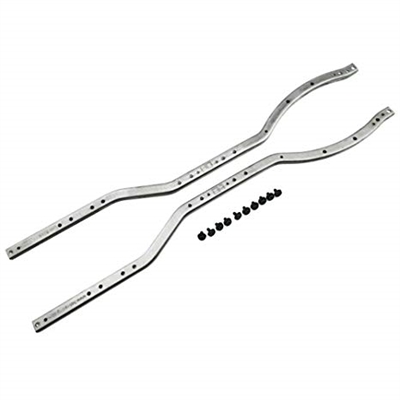 Hot Racing SCX14E18 Chassis Rail (2) Raw Steel SCX10