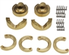 Hot Racing TRX-4 Ultimate Brass Weight Knuckle Portal Set