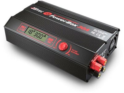 Hitec E-Powerbox 30 Amp Power Supply With Digital Display