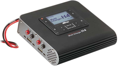 Hitec H4 Dc 4-Port Smart Battery Charger