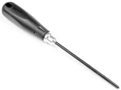 Hudy Screw Driver-4.0mm x 120mm Phillips Head, Plastic Handle