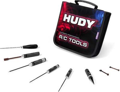 Hudy Electric Touring Car Tool Set With Carrying Bag