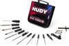 Hudy 1/8 Off-Road Car Tool Set With Carrying Bag