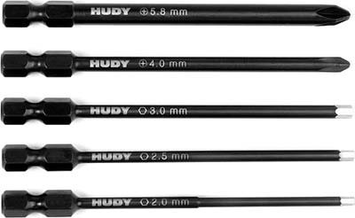 Hudy Power Tool Tips Set (5 Pcs)