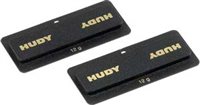 Hudy Low Cg Balancing Weights For Lipo, 12 Grams (2)