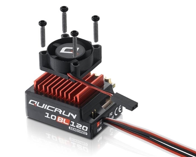 Hobbywing QuicRun 10BL120 Sensored Brushless ESC (1/10, 120A)