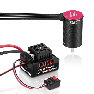 Hobbywing QUICRUN 10BL120 Brushless ESC G2+3660 SL G2; 3150KV