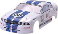 Imex Mustang Painted Body, 200mm, For 1/10 Touring Cars, White