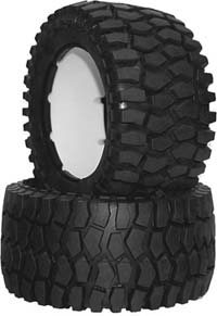 Imex 1/5 K-Rock Rear Tires With Molded Inserts (2)