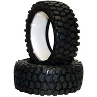 Imex 1/5 K-Rock Front Tires With Molded Inserts (2)