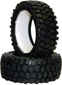 Imex 1/5 K-Rock Front Tires With Molded Inserts (2)