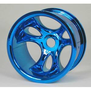 Imex Rims-Romulins Maxx-Blue Chrome With Adapters (4)