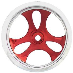 Imex Romulin Rear Wheels For Nitro Rust. And Stamp. Silver/Red