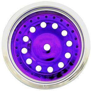 Imex Pluto Front Wheels For Elec. Rust. And Stamp. Silver/Purple