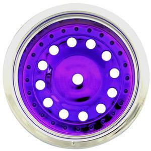 Imex Pluto Rear Wheels For Nitro Rust. And Stamp. Silver/Purple