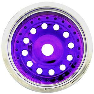 Imex Pluto Front Wheels For Nitro Rust. And Stamp. Silver/Purple