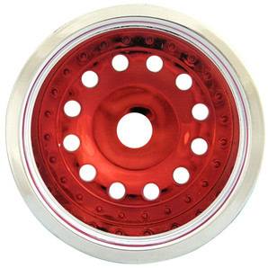 Imex Pluto Front Wheels For Nitro Rust. And Stamp. Silver/Red