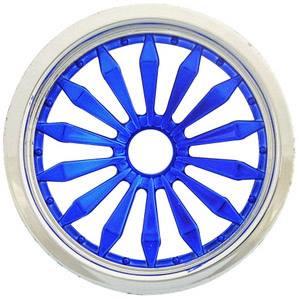 Imex Lizzard Front Wheels For Nitro Rust. And Stamp. Silver/Blue