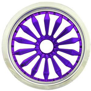 Imex Lizzard Front Wheels For Nitro Rust. And Stamp. Silver/Purple