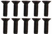 Imex Titanium Hex Screws, Flat Head, 3 x 10mm (10)