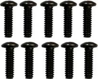 Imex Titanium Hex Screws, Button Head, 4-40 x 3/8 (10)