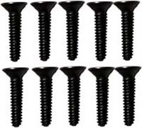 Imex Titanium Hex Screws, Flat Head, 4-40 x 1/2 (10)