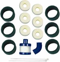 Imex 1/10th Blue Air Filter Set With 6 Replacement Filters