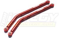 Integy AX10 Scorpion Crawler Lower Links-139mm, Red Aluminum