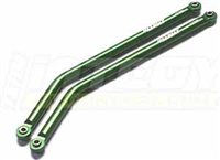 Integy AX10 Scorpion Crawler Lower Links-159mm, Green Aluminum