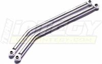 Integy AX10 Scorpion Crawler Lower Links-159mm, Silver Aluminum