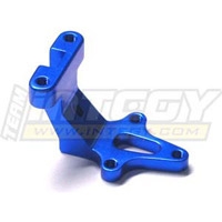 Integy LST Mount Plate/Chassis Brace, Blue Aluminum