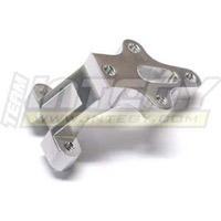 Integy LST Mount Plate/Chassis Brace, Silver Aluminum