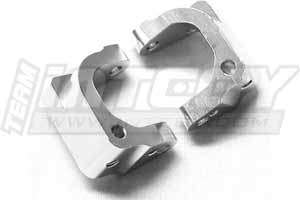 Integy B4/T4 Modified Castor Block, Silver Aluminum